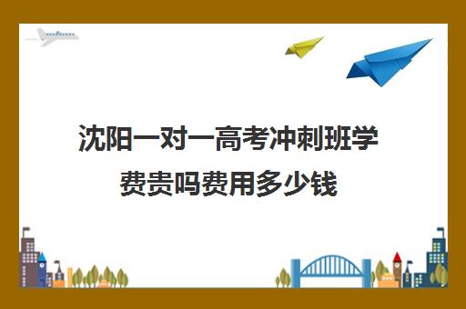 沈阳一对一高考冲刺班学费贵吗费用多少钱(一对一辅导收费)