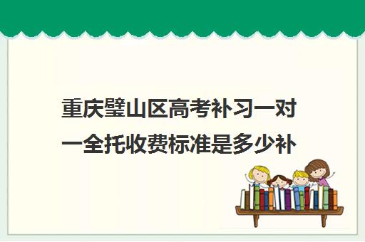 重庆璧山区高考补习一对一全托收费标准是多少补课多少钱一小时