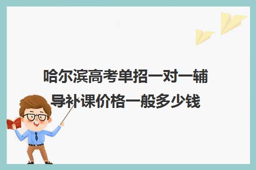 哈尔滨高考单招一对一辅导补课价格一般多少钱(哈尔滨单招培训机构有哪些)