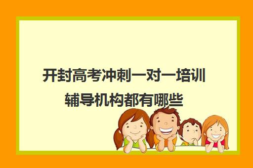开封高考冲刺一对一培训辅导机构都有哪些(高考一对一辅导多少钱一小时)