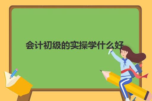 会计初级的实操学什么好(先学经济法基础还是会计实务)