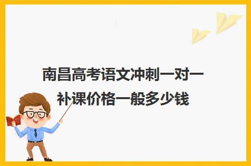 南昌高考语文冲刺一对一补课价格一般多少钱(高三辅导一对一多少钱)