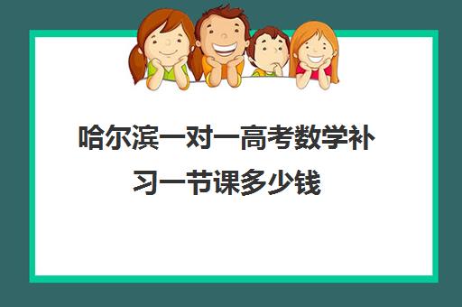 哈尔滨一对一高考数学补习一节课多少钱