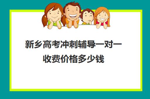 新乡高考冲刺辅导一对一收费价格多少钱(高考一对一辅导班)