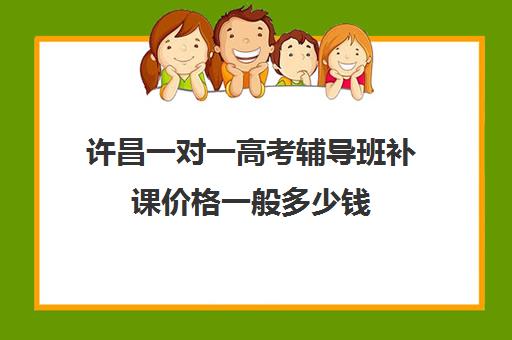 许昌一对一高考辅导班补课价格一般多少钱(高中数学一对一多少钱一节课)