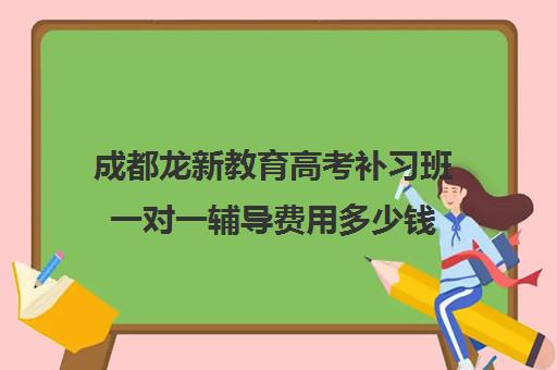 成都龙新教育高考补习班一对一辅导费用多少钱