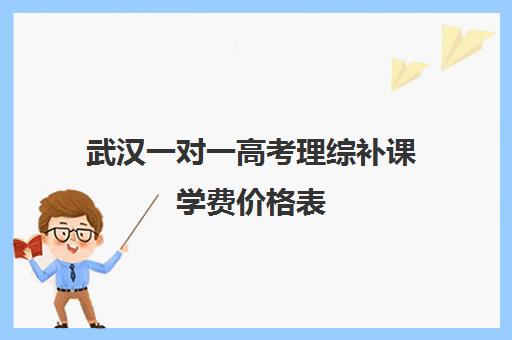 武汉一对一高考理综补课学费价格表(武汉高三冲刺班哪家好)