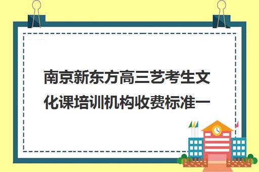 南京新东方高三艺考生文化课培训机构收费标准一览表(南京美术艺考培训机构排名)