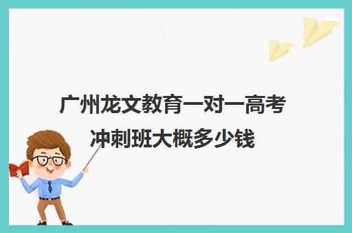 广州龙文教育一对一高考冲刺班大概多少钱(广州高职高考辅导班哪里较好)