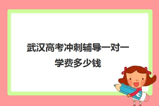 武汉高考冲刺辅导一对一学费多少钱(武汉高考培训机构排名前十)