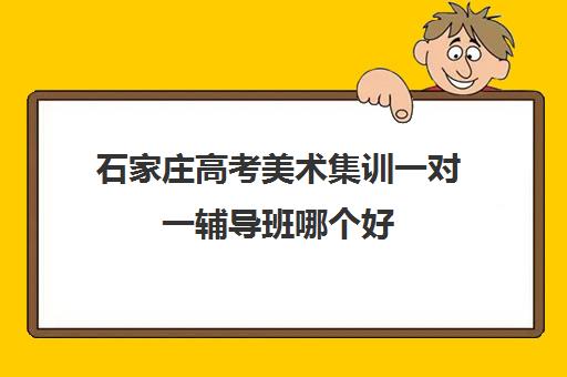 石家庄高考美术集训一对一辅导班哪个好(石家庄前十名艺考培训机构)