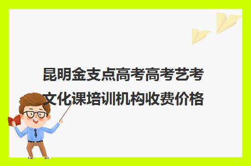 昆明金支点高考高考艺考文化课培训机构收费价格多少钱(昆明艺考培训哪家最好)