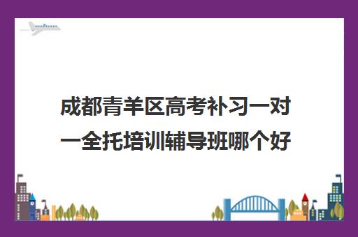 成都青羊区高考补习一对一全托培训辅导班哪个好