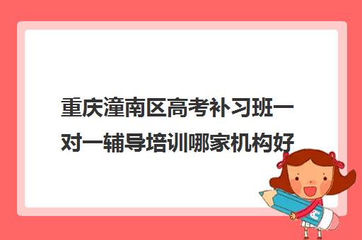 重庆潼南区高考补习班一对一辅导培训哪家机构好