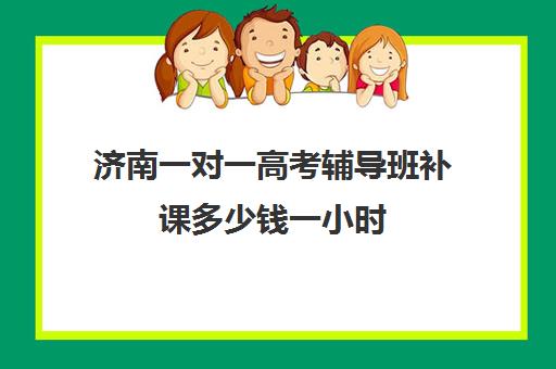 济南一对一高考辅导班补课多少钱一小时(济南一对一辅导价格表)