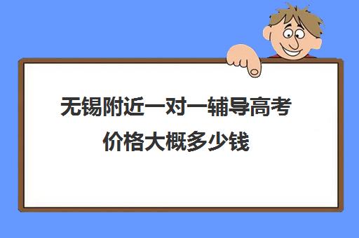 无锡附近一对一辅导高考价格大概多少钱(高三辅导一对一多少钱)