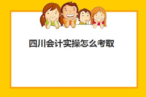 四川会计实操怎么考取(四川会计信息网)