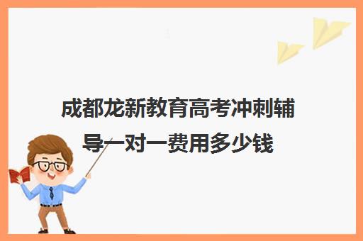 成都龙新教育高考冲刺辅导一对一费用多少钱(一对一辅导有效果吗)