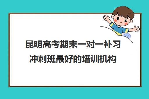 昆明高考期末一对一补习冲刺班最好培训机构