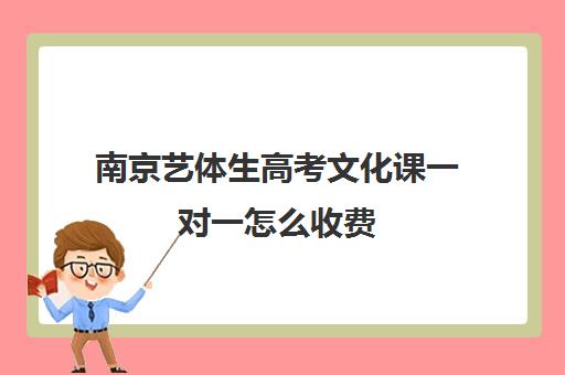 南京艺体生高考文化课一对一怎么收费(高一艺考价格表)