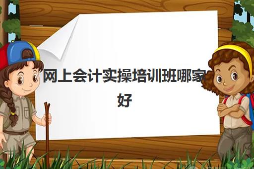 网上会计实操培训班哪家好(线上会计培训哪家好)