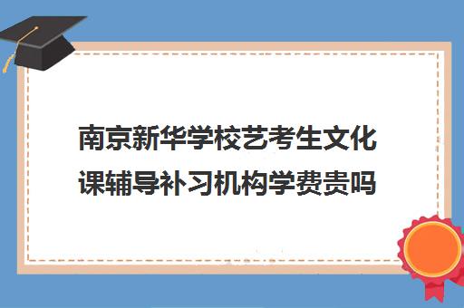 南京新华学校艺考生文化课辅导补习机构学费贵吗