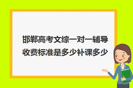 邯郸高考文综一对一辅导收费标准是多少补课多少钱一小时(高三辅导一对一多少钱)