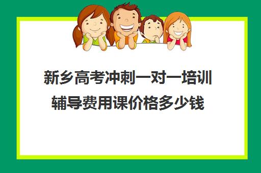 新乡高考冲刺一对一培训辅导费用课价格多少钱(新乡一对一家教收费标准)