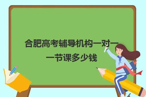 合肥高考辅导机构一对一一节课多少钱(合肥一对一补课价格)