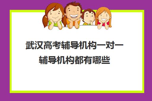 武汉高考辅导机构一对一辅导机构都有哪些(高考线上辅导机构有哪些比较好)