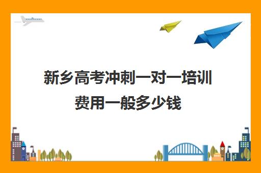 新乡高考冲刺一对一培训费用一般多少钱(一对一教育机构排名)