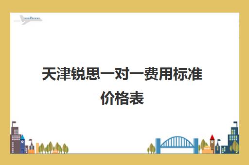 天津锐思一对一费用标准价格表(衡水一对一教育机构都有哪些)