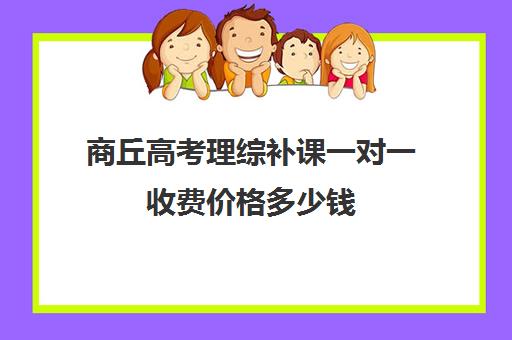 商丘高考理综补课一对一收费价格多少钱(高三物理一对一提分)