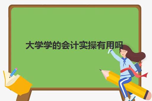 大学学会计实操有用吗(大学学会计学需要电脑吗)