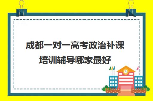 成都一对一高考政治补课培训辅导哪家最好(一对一补课现在多少一个小时)