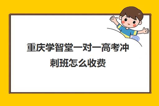 重庆学智堂一对一高考冲刺班怎么收费（重庆高中一对一辅导收费标准）