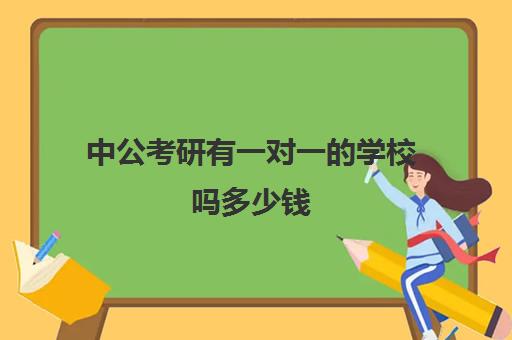 中公考研有一对一的学校吗多少钱(中公教育考公培训班怎么样)