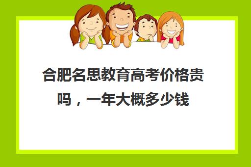 合肥名思教育高考价格贵吗，一年大概多少钱(合肥高考复读学校哪个最好)