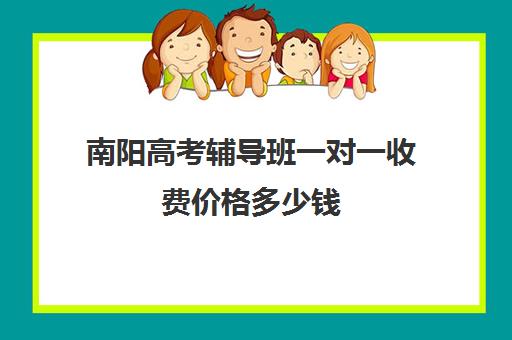 南阳高考辅导班一对一收费价格多少钱(南阳一对一辅导价格表)