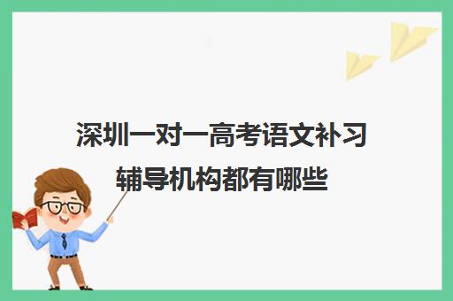 深圳一对一高考语文补习辅导机构都有哪些