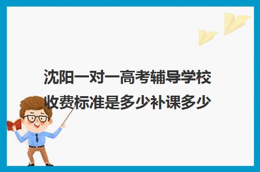 沈阳一对一高考辅导学校收费标准是多少补课多少钱一小时(高考一对一教育咨询1小时多