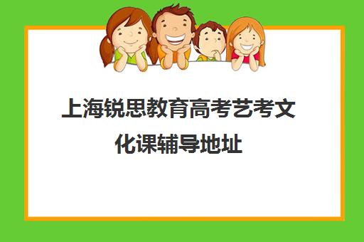 上海锐思教育高考艺考文化课辅导地址（上海艺考培训机构排行榜前十）