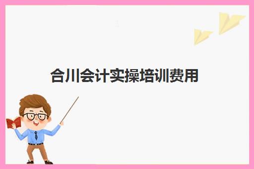 合川会计实操培训费用(出纳需要会计证吗)