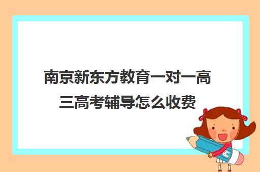 南京新东方教育一对一高三高考辅导怎么收费(济南新东方高三冲刺班收费价格表)