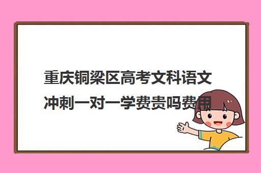 重庆铜梁区高考文科语文冲刺一对一学费贵吗费用多少钱(重庆高中补课机构口碑排行榜)