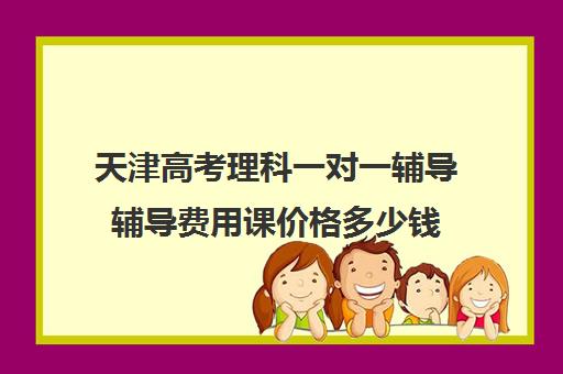 天津高考理科一对一辅导辅导费用课价格多少钱(初中一对一辅导价格)