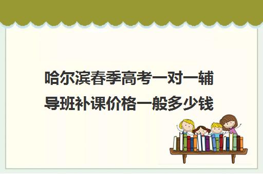 哈尔滨春季高考一对一辅导班补课价格一般多少钱(哈尔滨全日制高考培训学校)