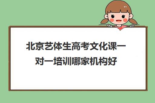 北京艺体生高考文化课一对一培训哪家机构好(北京十大艺考培训机构)