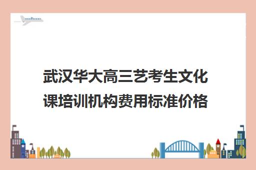 武汉华大高三艺考生文化课培训机构费用标准价格表(艺考多少分能上一本)