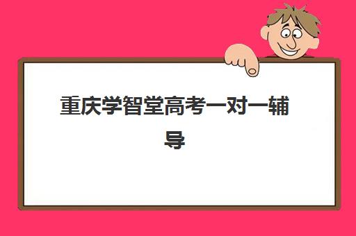 重庆学智堂高考一对一辅导(重庆一对一补课收费标准)